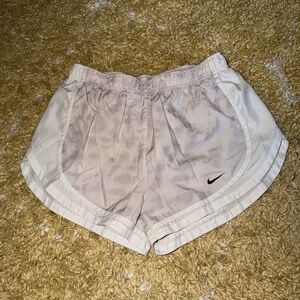 Nike Women's Light Gray Athletic Shorts